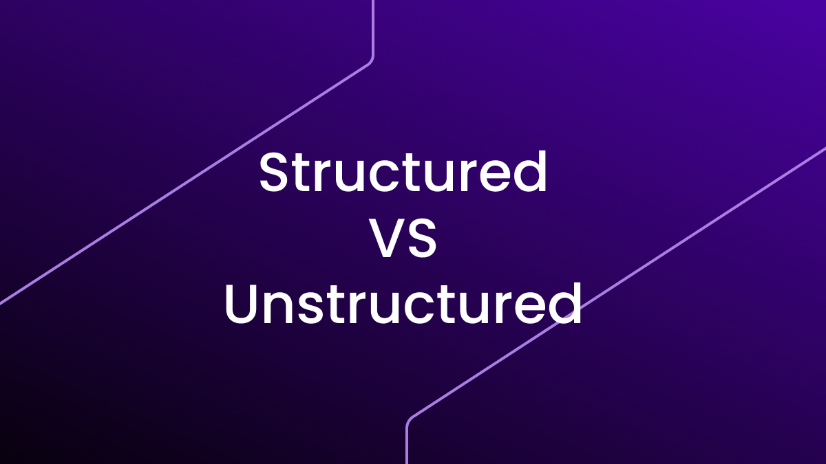 Understanding the importance of structured data for your backups