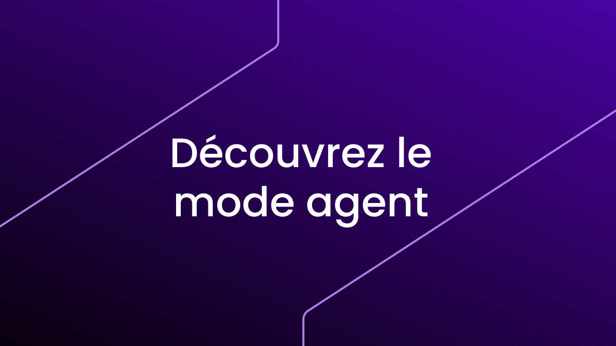 Le nouveau mode agent est arrivé