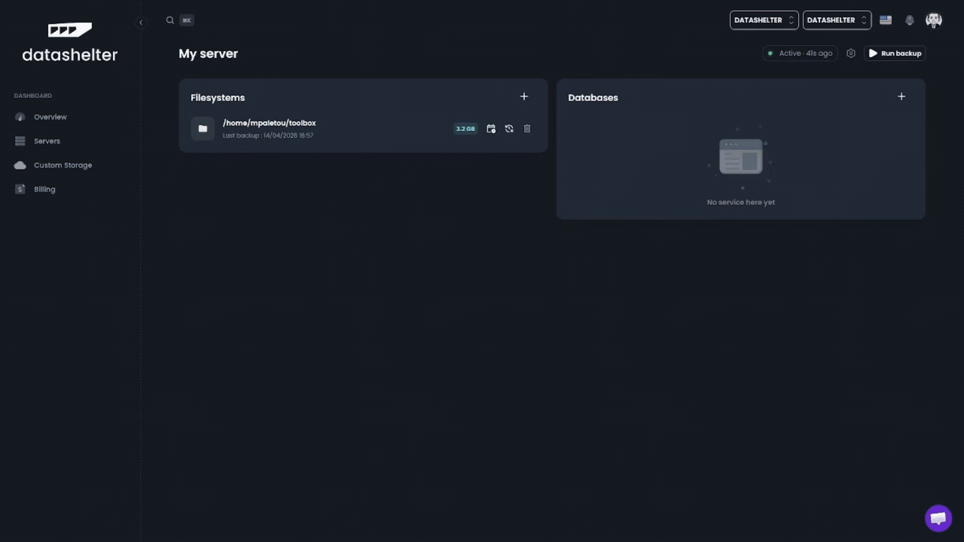 Ajouter de nouvelles sauvegardes